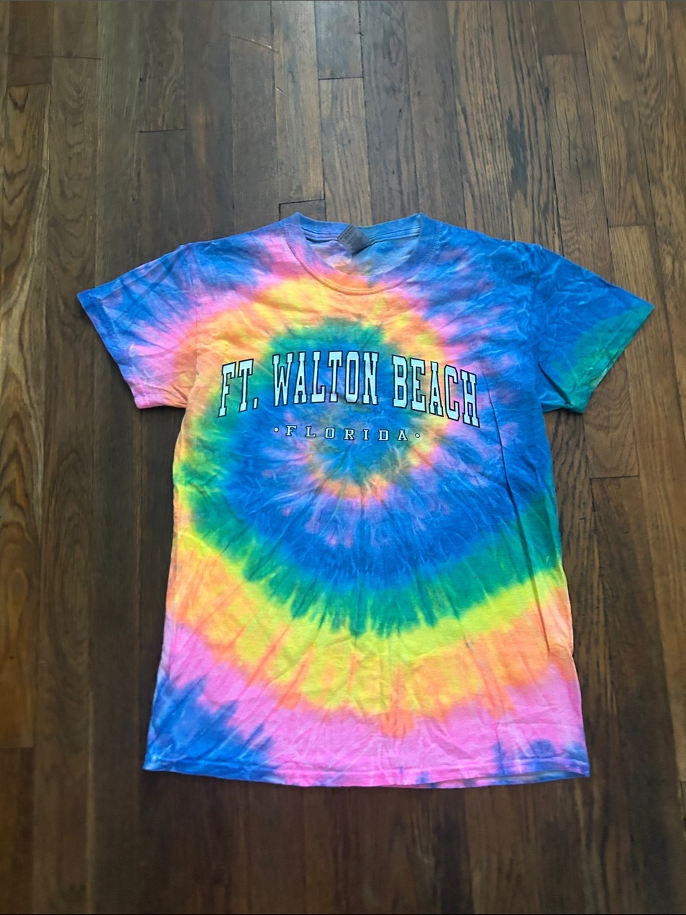Gildan Multicolor Tie-Dye Short Sleeve Tee - Ft. Walton Beach
